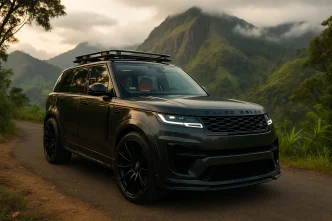 2025 Range Rover with custom accessories in Sri Lanka.