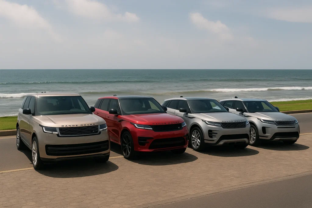 Range Rover models available in Sri Lanka