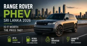 Range Rover PHEV Sri Lanka 2026 parked in Colombo, Sri Lanka