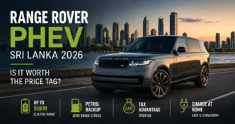 Range Rover PHEV Sri Lanka 2026 parked in Colombo, Sri Lanka