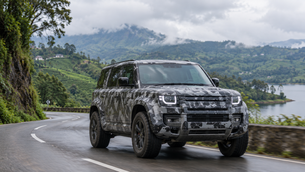 Concept illustration of the new Land Rover Defender Sport compact SUV